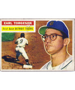 Topps #147  Earl Torgeson baseball card 1956  - £11.72 GBP
