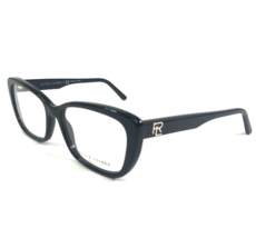 Ralph Lauren Eyeglasses Frames RL 6178 5001 Shiny Black Cat Eye Square 5... - $65.24