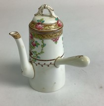Royal Worcester Coffee Or Teapot With Handle - Made In England - #645537 - $464.39 MXN