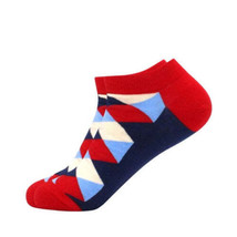 Colorful Argyle Ankle Socks (Adult Large) from the Sock Panda - £2.38 GBP