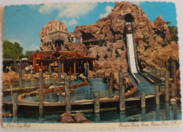 Calico Log Ride at Knott&#39;s Berry Farm California Vintage Postcard - £4.64 GBP