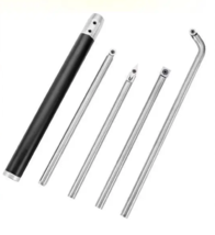  Wood Turning Tools for Lathe with 1 Handle 4 Replacement Blades Carbon Steel La - $112.39