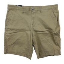 Member&#39;s Mark Men&#39;s Shorts 38 Waist Stretch Flat Front Khaki Shorts - $19.79