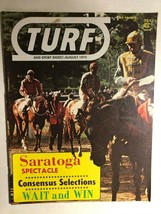 Turf &amp; Sport Digest Horse Racing Magazine August 1972 - £7.90 GBP
