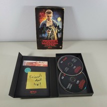 Netflix Stranger Things Blu ray Series Season 1 - 4 Disc and Poster VHS Package - £12.88 GBP