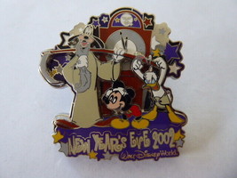 Disney Trading Pins 17948 WDW - New Year&#39;s Eve 2002 with Fab 3 (3D) Silver Proto - $41.73
