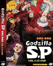 Dvd English Dubbed Godzilla S.P Tv 1-13 End Godzilla Singular Point +Tracking - £31.23 GBP