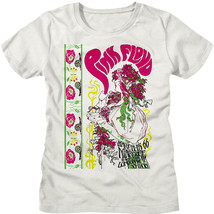 Pink Floyd London Garden Party Women&#39;s T Shirt Psychedelic Flowers Marquee 66 - £21.18 GBP+