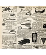 1900 Fishing Tackle Lures Advertisement Victorian Sears Roebuck 5.25 x 7&quot; - $27.34 CAD
