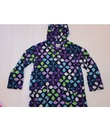 Hanna Andersson Girls Fleece Floral Hoodie Pullover 110 US 6 EUC - $19.25 CAD