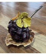 Vintage Lefton&#39;s Exclusives 3203 Made in Japan Grapes Jam /Jelly Jar wit... - €11,43 EUR