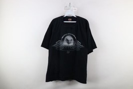 Vintage Y2K 2005 Harley Davidson Mens XL Faded Spell Out Tribal Eagle T-Shirt - £44.32 GBP