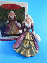Holiday Barbie #4 1996 Hallmark Ornament by Patricia Andrews Mint in box... - $185.64 MXN