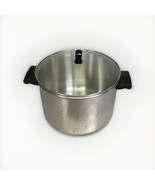 Farberware Classic 8 Quart Stainless Steel Covered Stockpot W/Tempered G... - $468.93 MXN