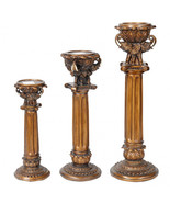 Elephant Candleholder - Set of 3 Multi Color - $5,301.42 MXN