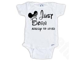 Mickey Mouse Onesie  | Boys Mickey  Onesie | Baby Shower Gift |  Boys  O... - £13.31 GBP