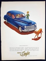 1947 Dodge Magazine Print Ad Hold Everything - $6.93
