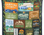 Camping Throw Blanket Camper Gifts - Camping Blanket for Women Men Kids ... - $29.77