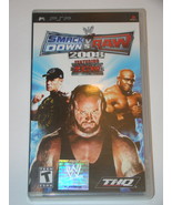(Replacement Case &amp; Manual) Sony PSP - WWE SMACK DOWN VS RAW 2008 (No Game) - $16.44 CAD