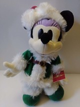Disney Tokyo  Minnie Mouse Christmas Stuff Animal Plush - £75.40 GBP