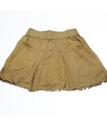Free People Relaxed Festival Peasant Style Skirt w Pockets and Fringe Si... - £21.76 GBP