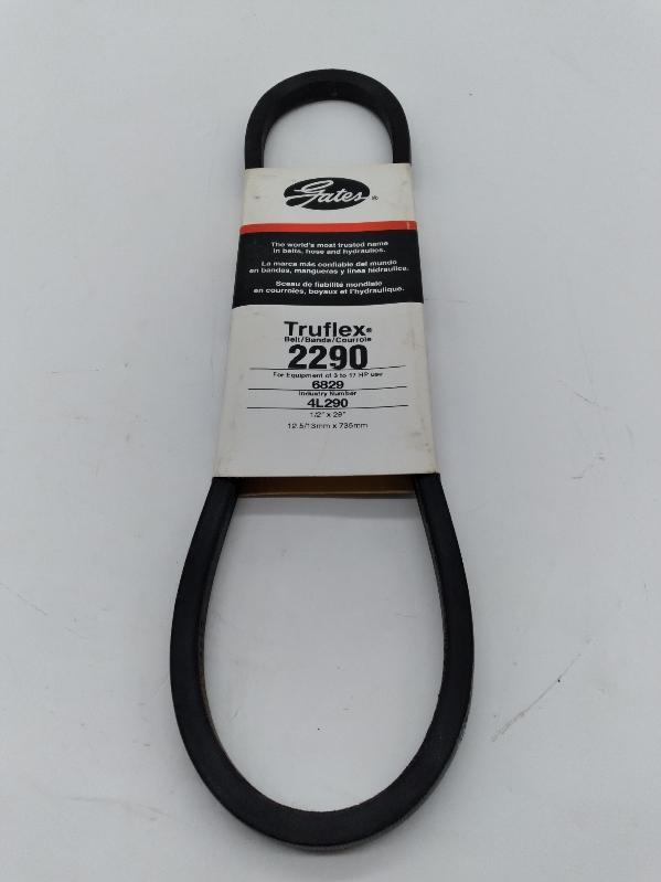 Gates 2290 Truflex® V-Belt 1/2&quot; X 29&quot; 4L290  - $12.00