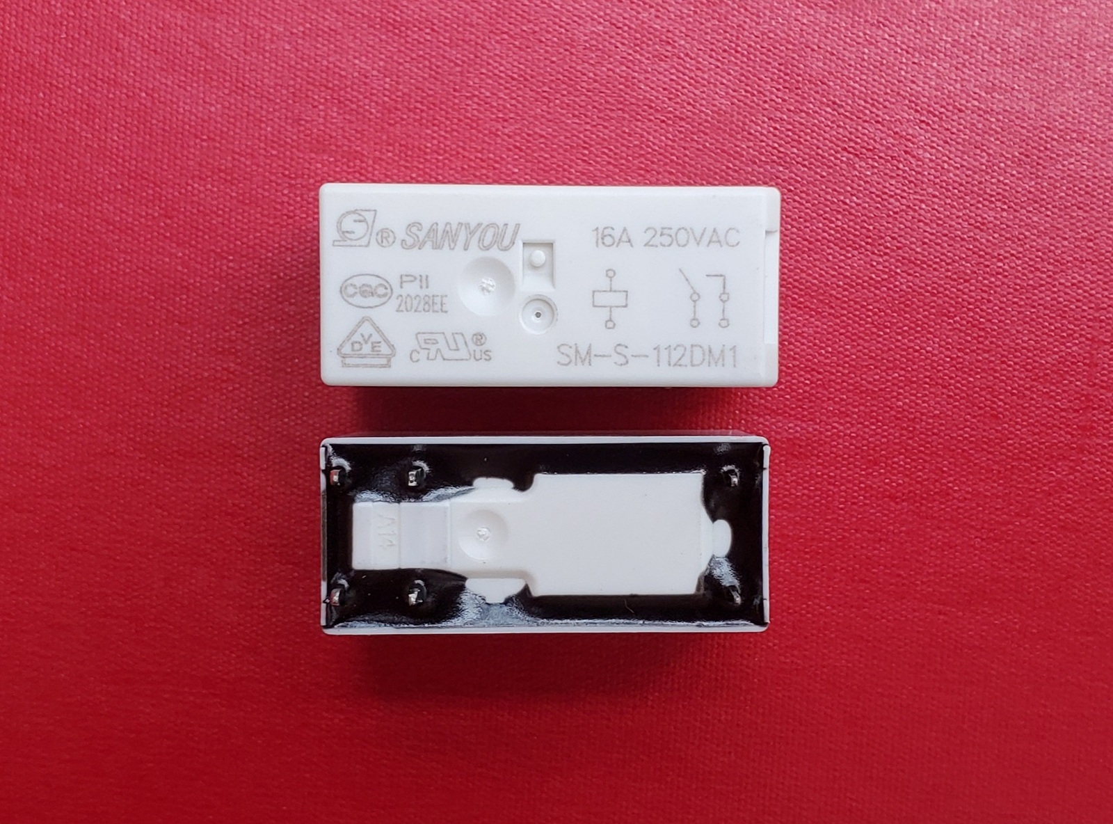 SM-S-112DM1, 12VDC Relay, SANYOU Brand New!!