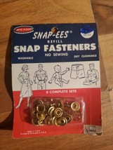 Vintage Snap Fastener Refills Style 2015 Penn Snap-ees - $17.81