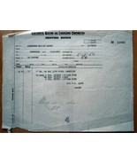  Vintage Continetal Aviation &amp; Engineering Corp Shipping Notice 1950 - $3.99