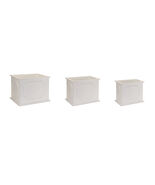 Wooden Box Planter (Set of 3) - 588738 - $3,433.20 MXN