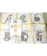 Precious Moments Cross Stitch Alphabet Book + 6 Completed A-F Quilt/Wall... - £37.31 GBP