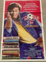 Teen Wolf Too 1987, Comedy/Sport Original Vintage One Sheet Movie Poster  - £39.55 GBP