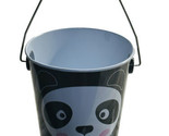 Adorable Animal Lover Party Panda Favor Tin Pail Candy Holder 4 Inches - £10.76 GBP