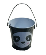 Adorable Animal Lover Party Panda Favor Tin Pail Candy Holder 4 Inches - $13.74