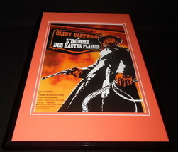 High Plains Drifter French 11x17 Framed Repro Poster Display Clint Eastwood - £38.78 GBP