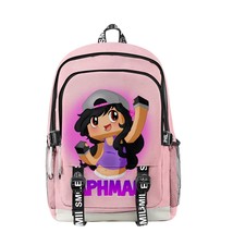 Aphmau As A Cat Teenager Boys Girls Schoolbag Laptop Bag Primary Middle School S - £39.29 GBP
