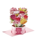 Paper Wonder Pop Up flowers gift card for Mothers Day Card - £11.79 GBP