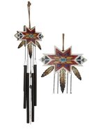 Rustic Southwest Boho Chic 3 Feathers Colorful Vectors Star Symbol Wind ... - €35,19 EUR