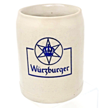 Vintage Salt Glazed Wurzburger Hofbrau 0.5L Beer Stein Mug Made in Germany 5” - $17.99