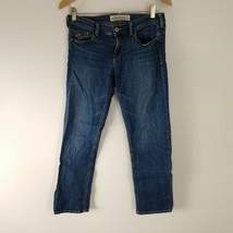 Hollister Size 7 Stretch Blue Jeans Denim - £13.74 GBP