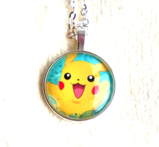 Pikachu Necklace Pokemon Jewelry Pokemon Pikachu Pendant Cosplay Anime Jewelry - £11.84 GBP