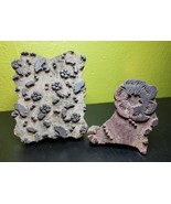 Indian Textile Mughal Hand Block Printing Set of 2 Hand Carved Blocks St... - $400.22 CAD