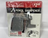 Vintage Swingline V Pencil Sharpener Gray and Chrome Multi Position Moun... - £14.24 GBP