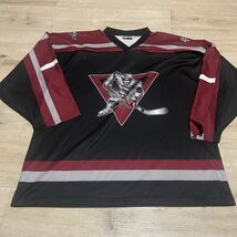 NAHL Motor City Machine Metal Jackets Jamestown Ironmen Hockey Jersey Ra... - $54.50
