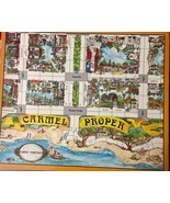 Vintage Carmel Proper Board Game Carmel by the Sea Ca. History - £47.33 GBP