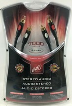 Bell'O - ST7304 - Stereo RCA Cable with 24K Gold Plated Connector - 13.1ft. - Bk - £15.68 GBP