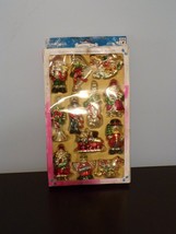 Dolgencorp, Inc. Set of Twelve (12) Holiday Style Hard Plastic Ornaments... - £7.87 GBP