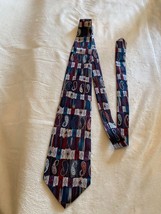 EUC Wembley Silk Tie Paisley Print - £9.34 GBP