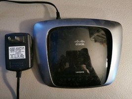 Home Router - Linksys by Cisco Wireless-N 4-Port 10/100 Ethernet WRT320N - £4.63 GBP