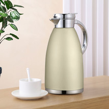 Soga 2.3L Gold Color 3-Layer Vacuum Insulated Stainless Steel Flask - $51.90